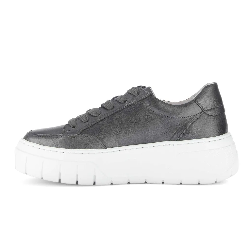 Gabor Chunky Metallic Trainer