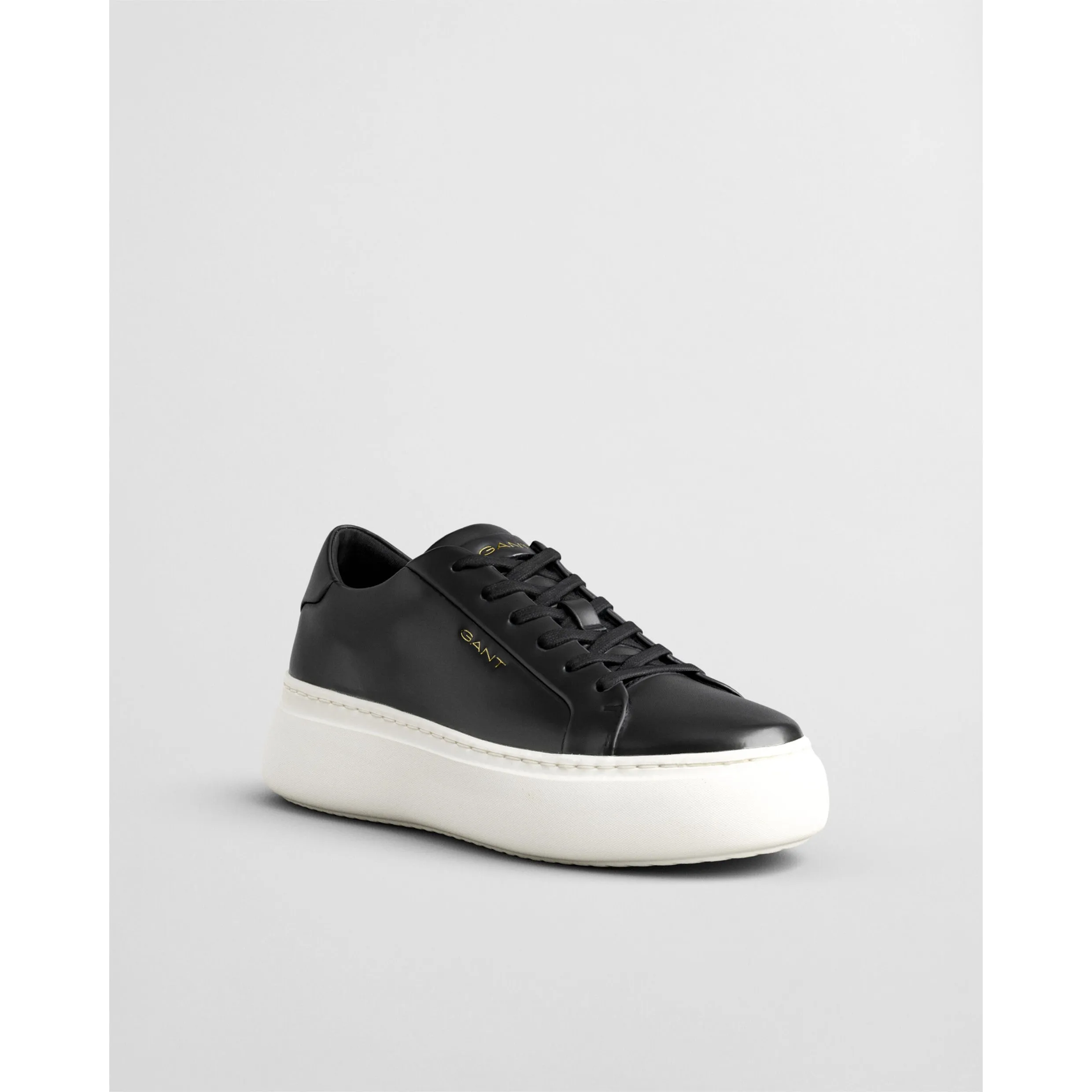 GANT Jennise Chunky Leather Sneakers in Black 29531662