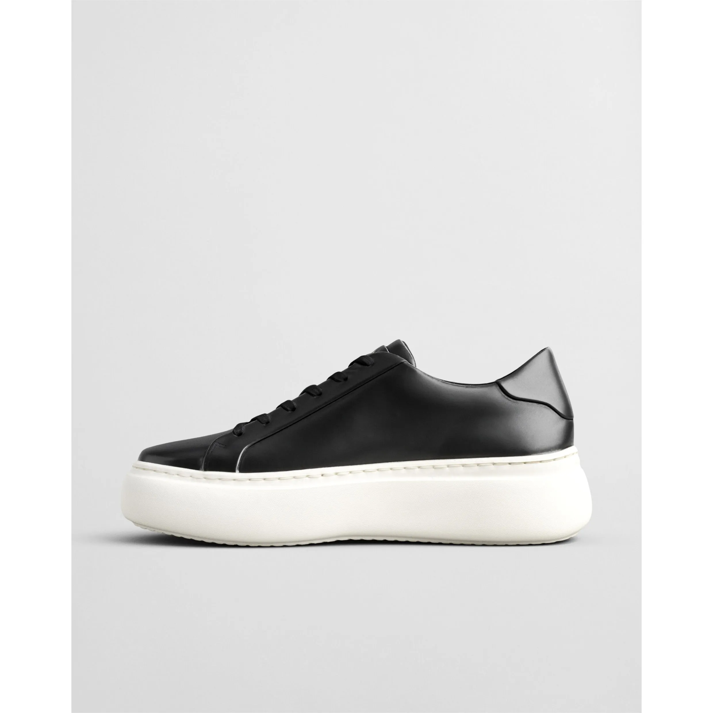 GANT Jennise Chunky Leather Sneakers in Black 29531662