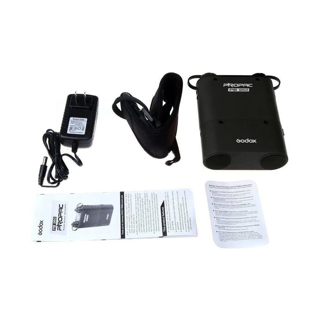 Godox Propac PB960 Dual Output Speedlite Flash Battery Power Pack