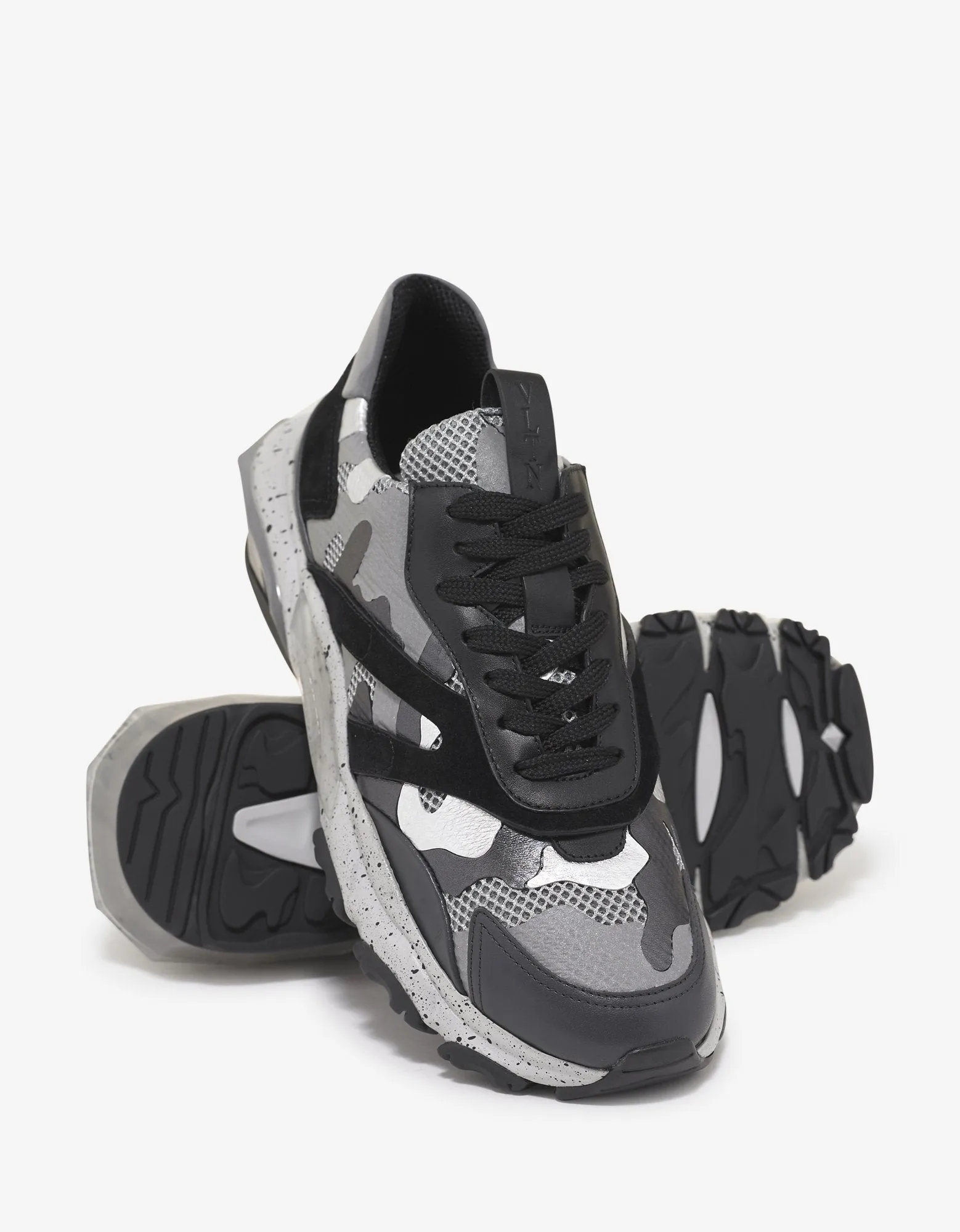 Grey Camo Bounce Trainers