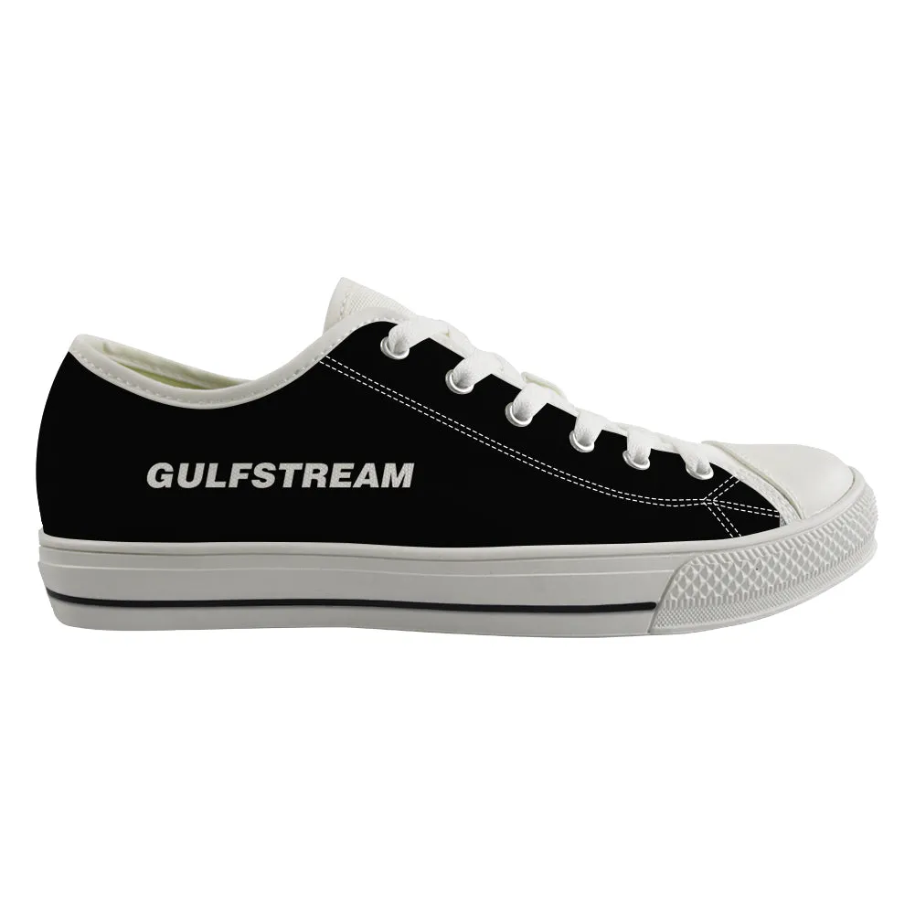 Gulfstream & Text Designed Canvas Shoes (Men)