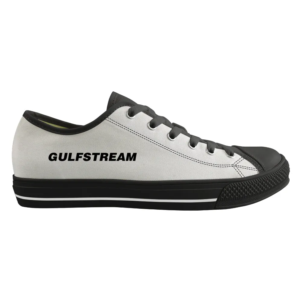 Gulfstream & Text Designed Canvas Shoes (Men)