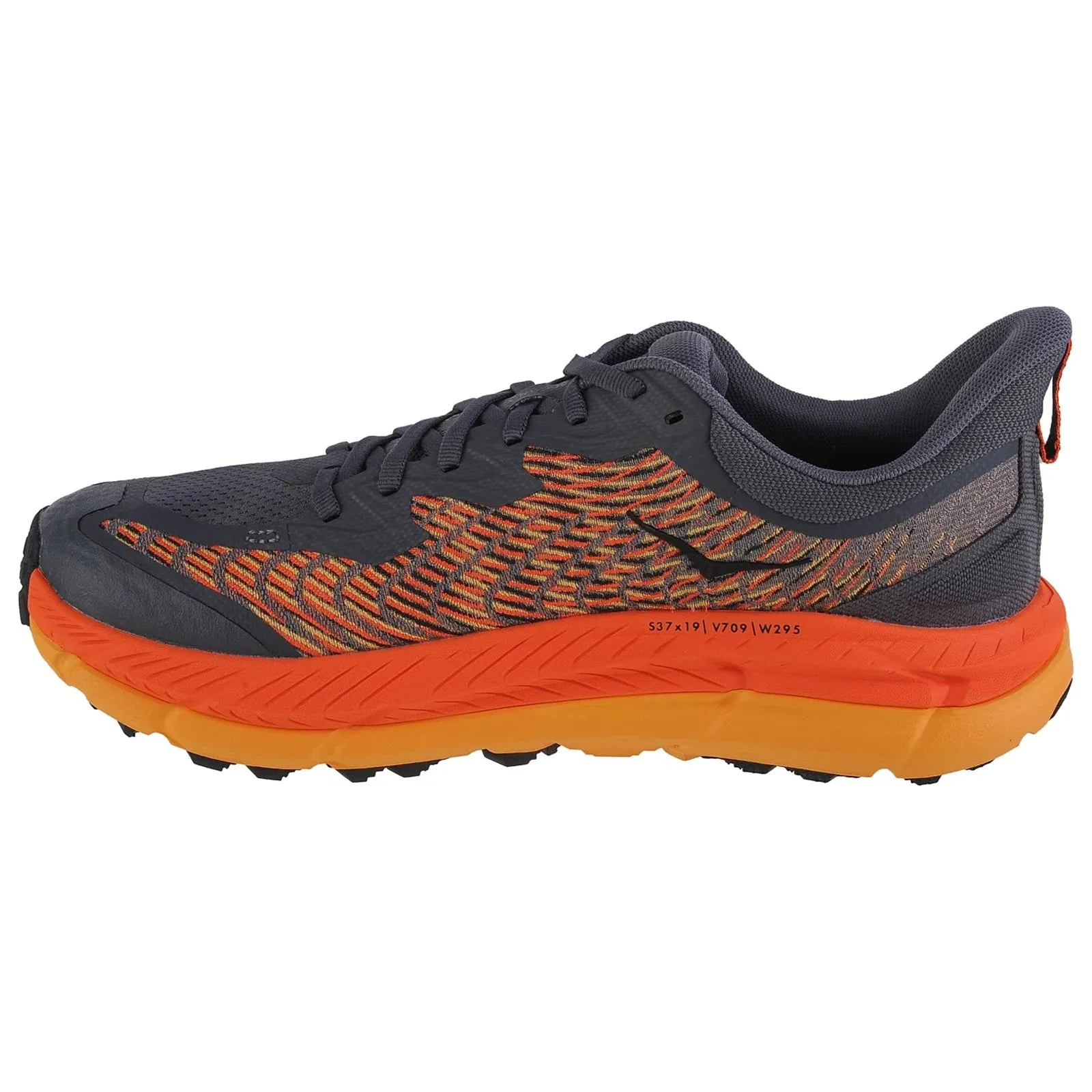 Hoka Men's Trainers Mafate Speed 4 Lace-Up Sneakers Textile Synthetic - UK 10.5