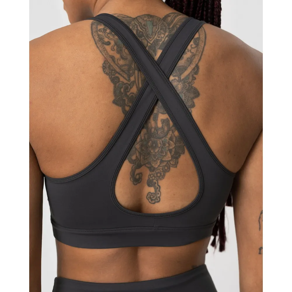 ICANIWILL Classic Sports Bra Anthracite | Buy ICANIWILL Classic Sports Bra Anthracite here | Outnorth