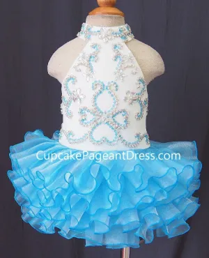 Infant/toddler/baby/children/kids Girl's Pageant evening/prom/ball Dress/clothing/gown 1~4T