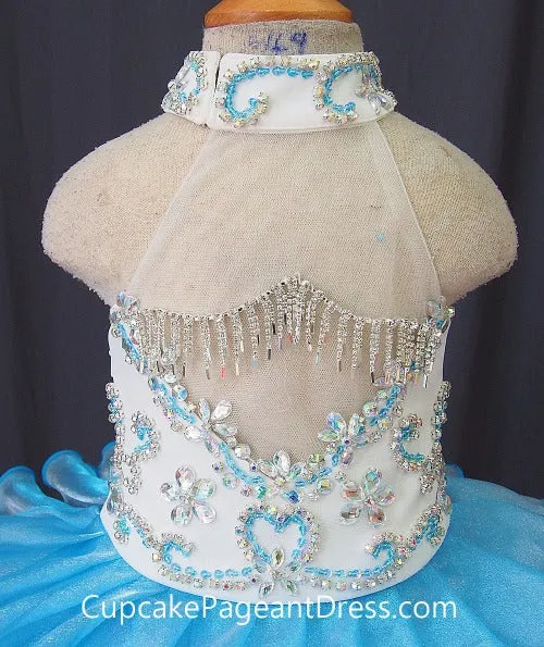 Infant/toddler/baby/children/kids Girl's Pageant evening/prom/ball Dress/clothing/gown 1~4T