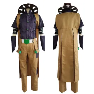 JoJo's Bizarre Adventure Steel Ball Run Gyro Zeppeli Julius Caesar Zeppeli Cosplay Costume