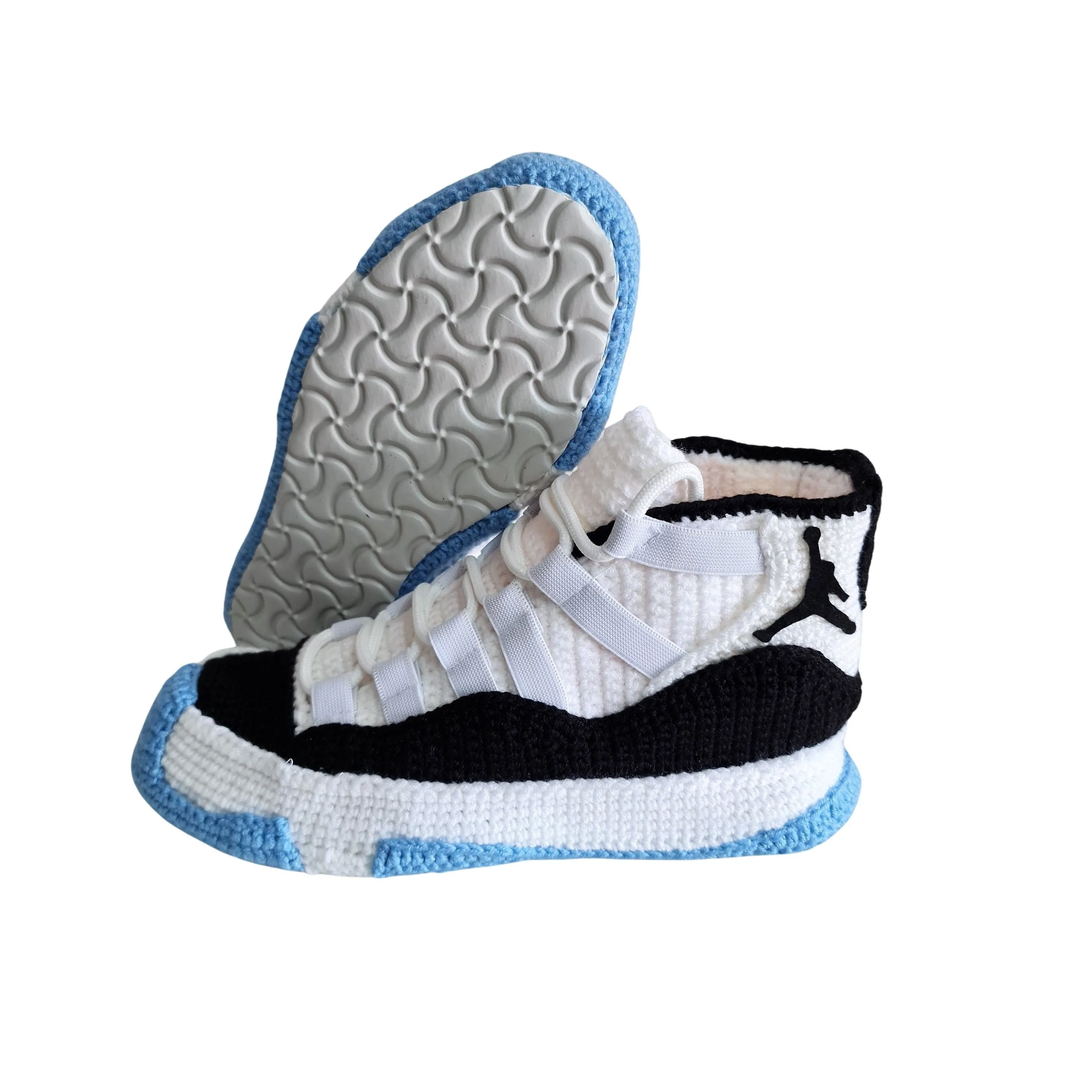 Jordan 11 Sneakers Slippers Plush House Custom Shoes Winter Booties Socks