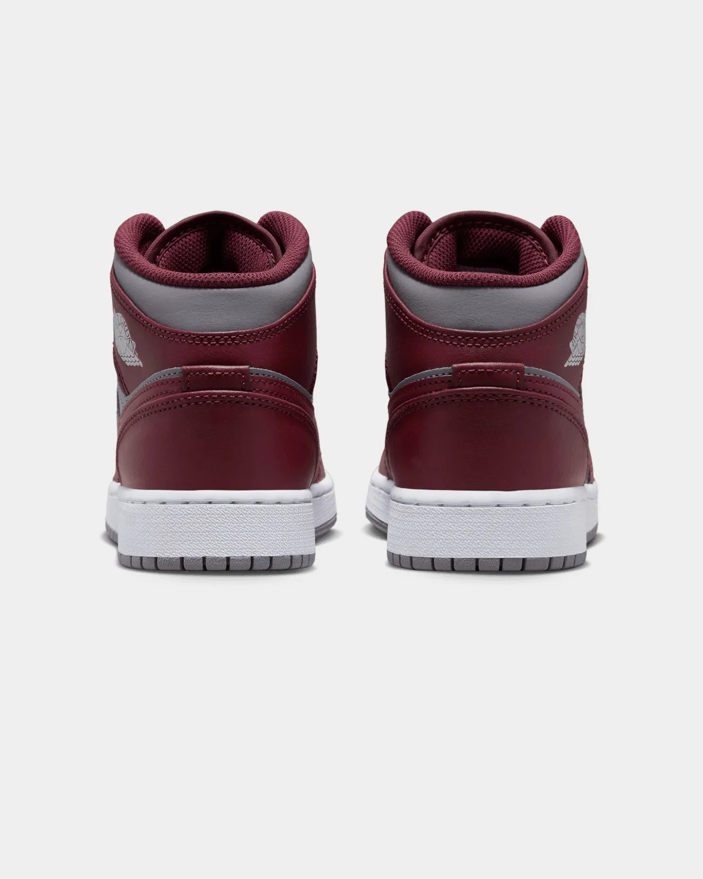 Jordan Kids' Air Jordan 1 Mid (GS) "Bordeaux" Cherrywood Red