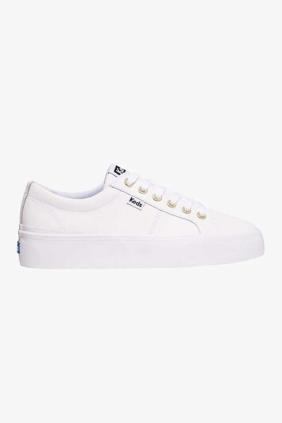 Jump Kick Duo White Leather Low Sneaker