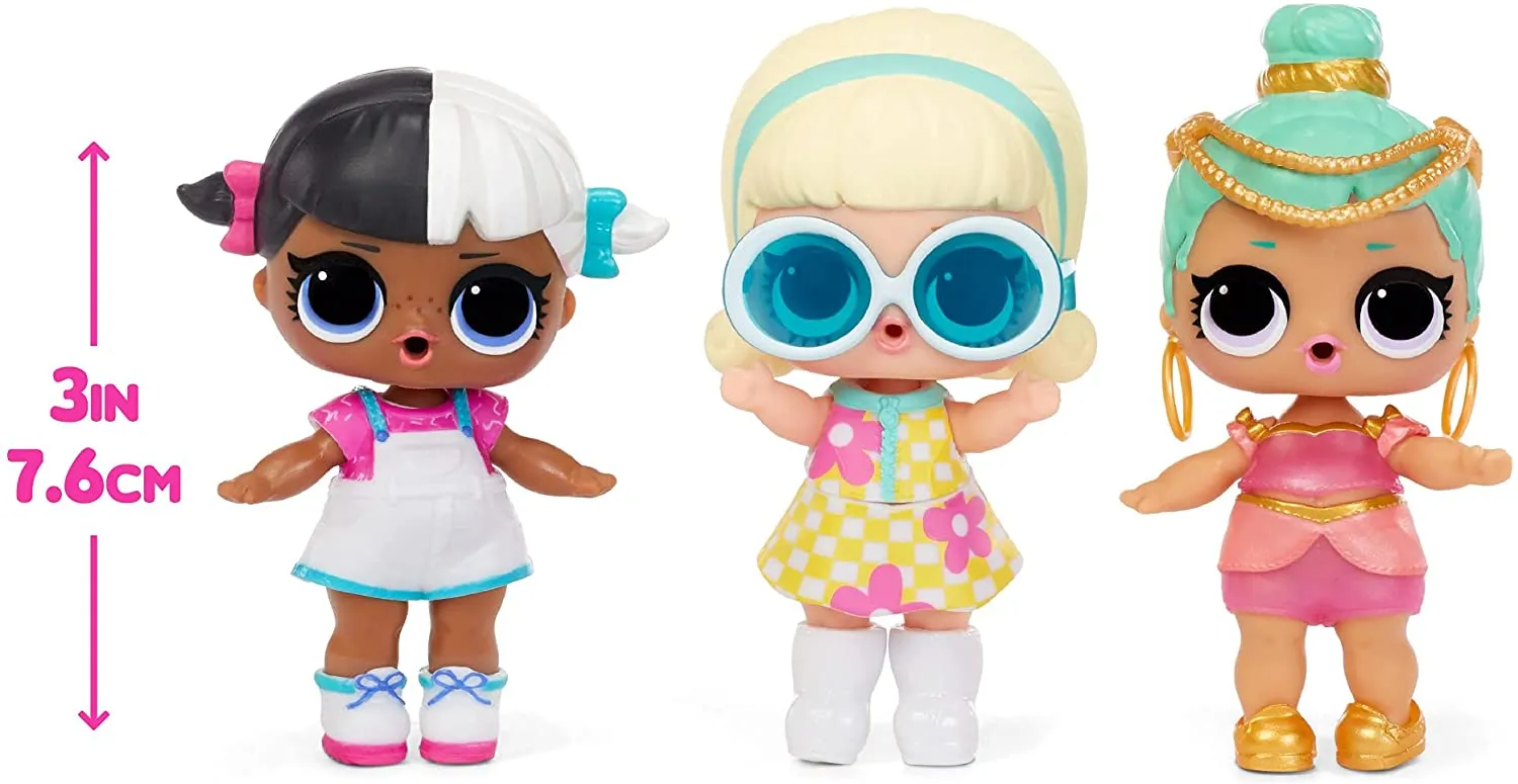 LOL Surprise Color Change Dolls with 7 Surprises Including Outfit and Accessories for Collectible Doll Toy