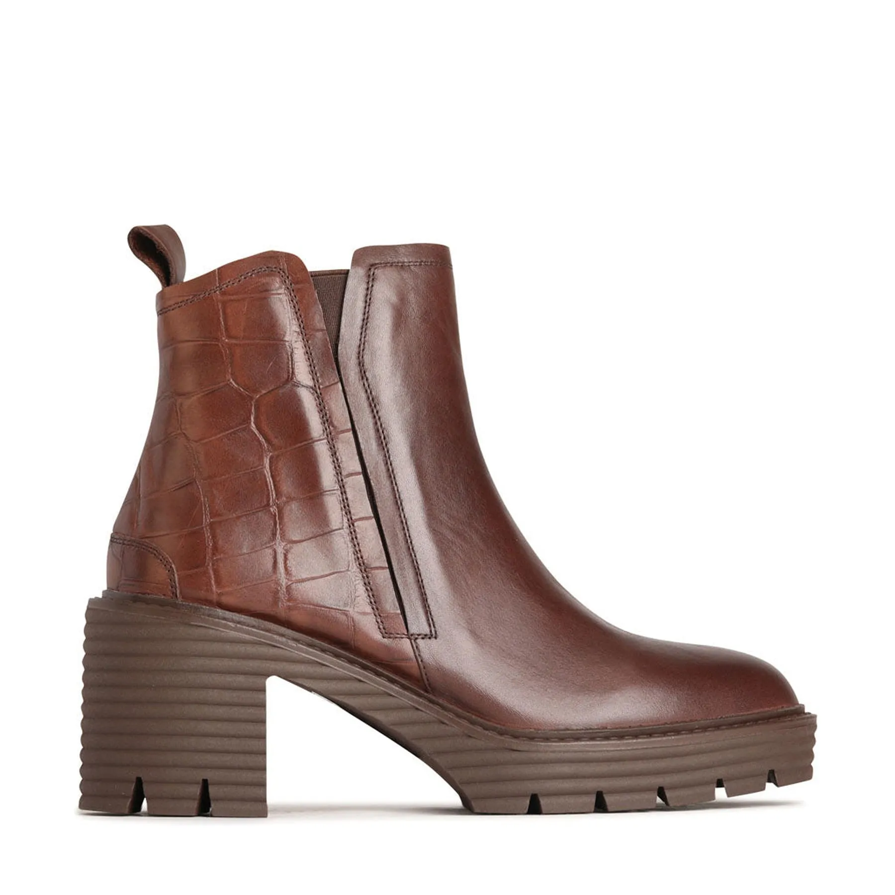 MALINA LEATHER ARCHIVE ANKLE BOOTS