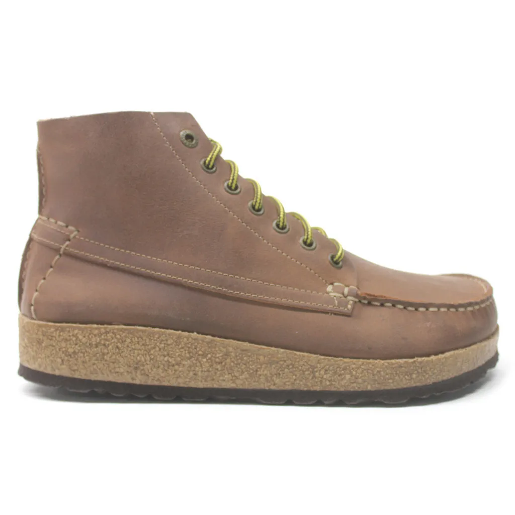 Marton Oiled Nubuck Leather Unisex Boots