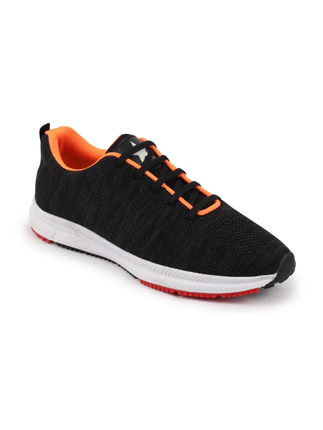 Men Black Sports & Outdoor Running Shoes