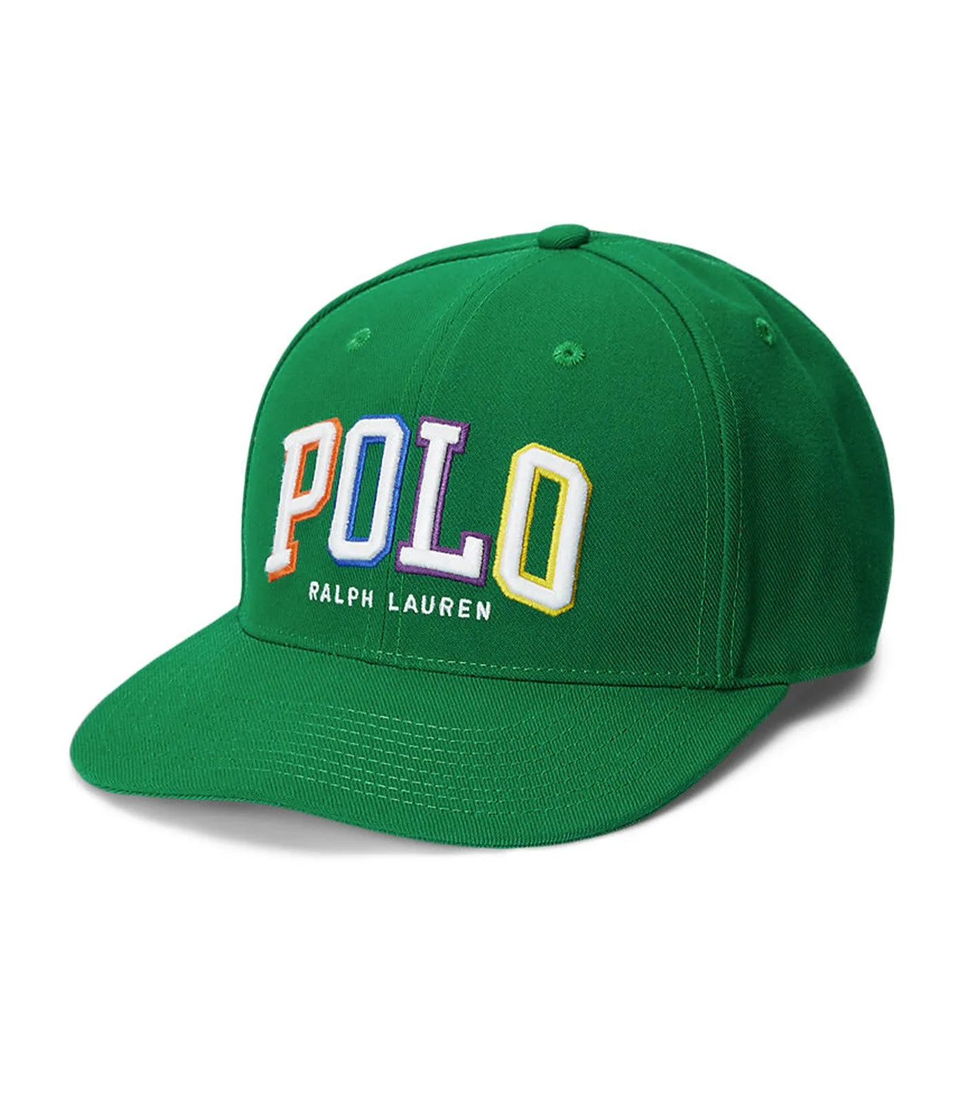 Men’s Logo-Embroidered Twill Ball Cap Green