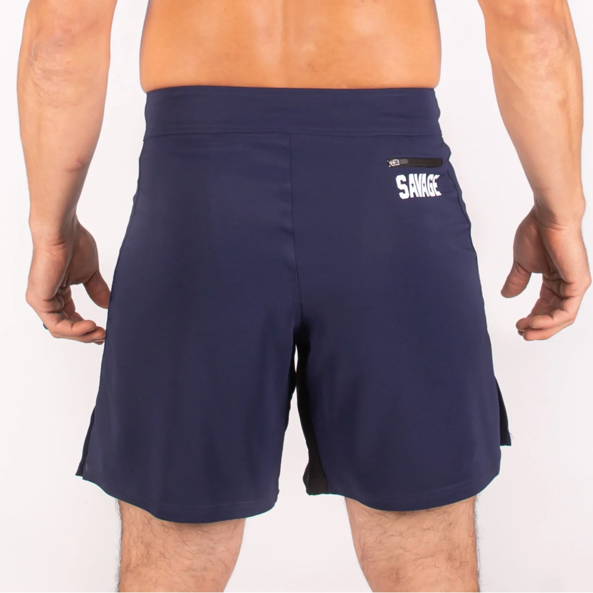 Men's Shorts - Melee Fight Shorts - Navy