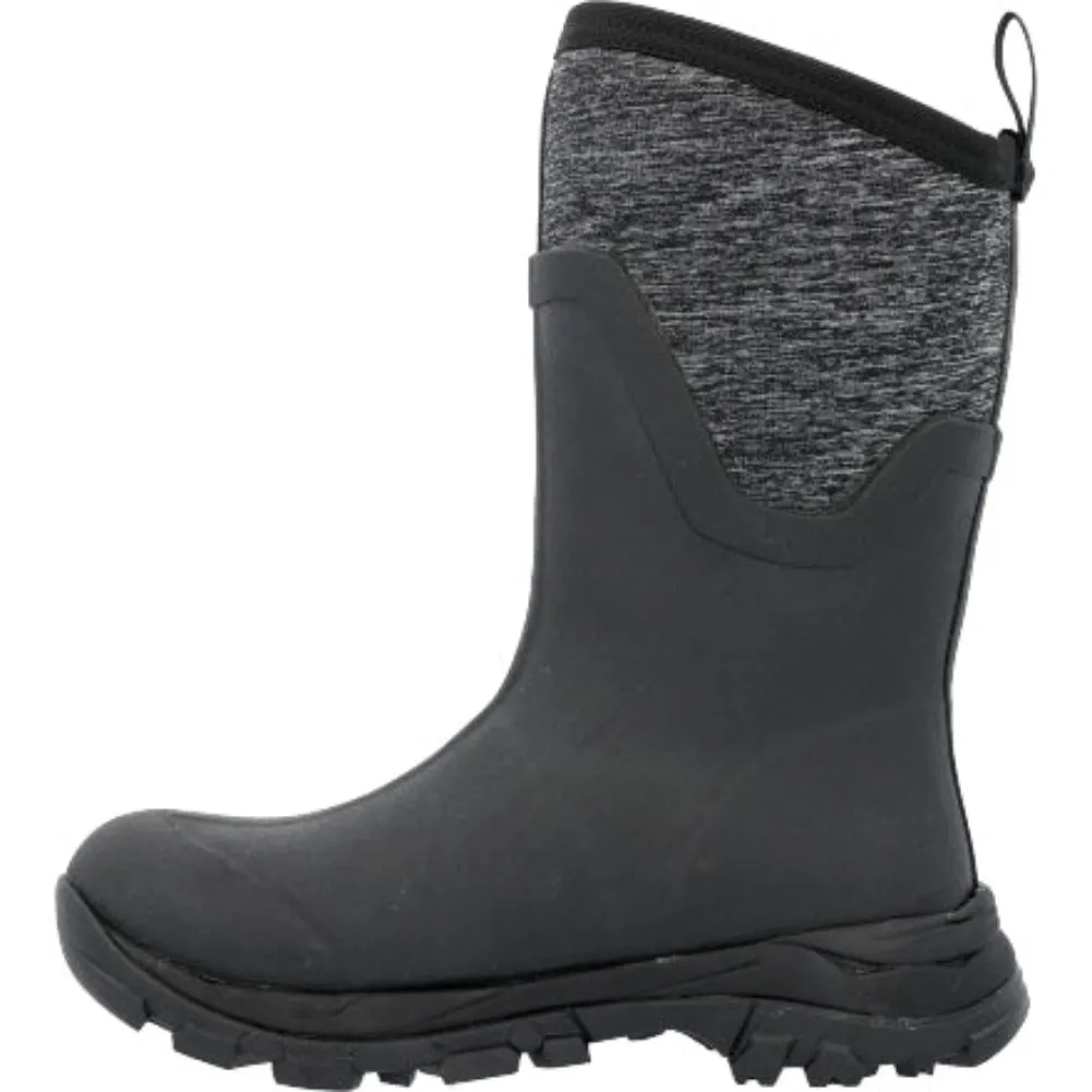 Muck Arctic Grip Women's Mid Boots Vibram Arctic Grip A.t Asvma100 In Black