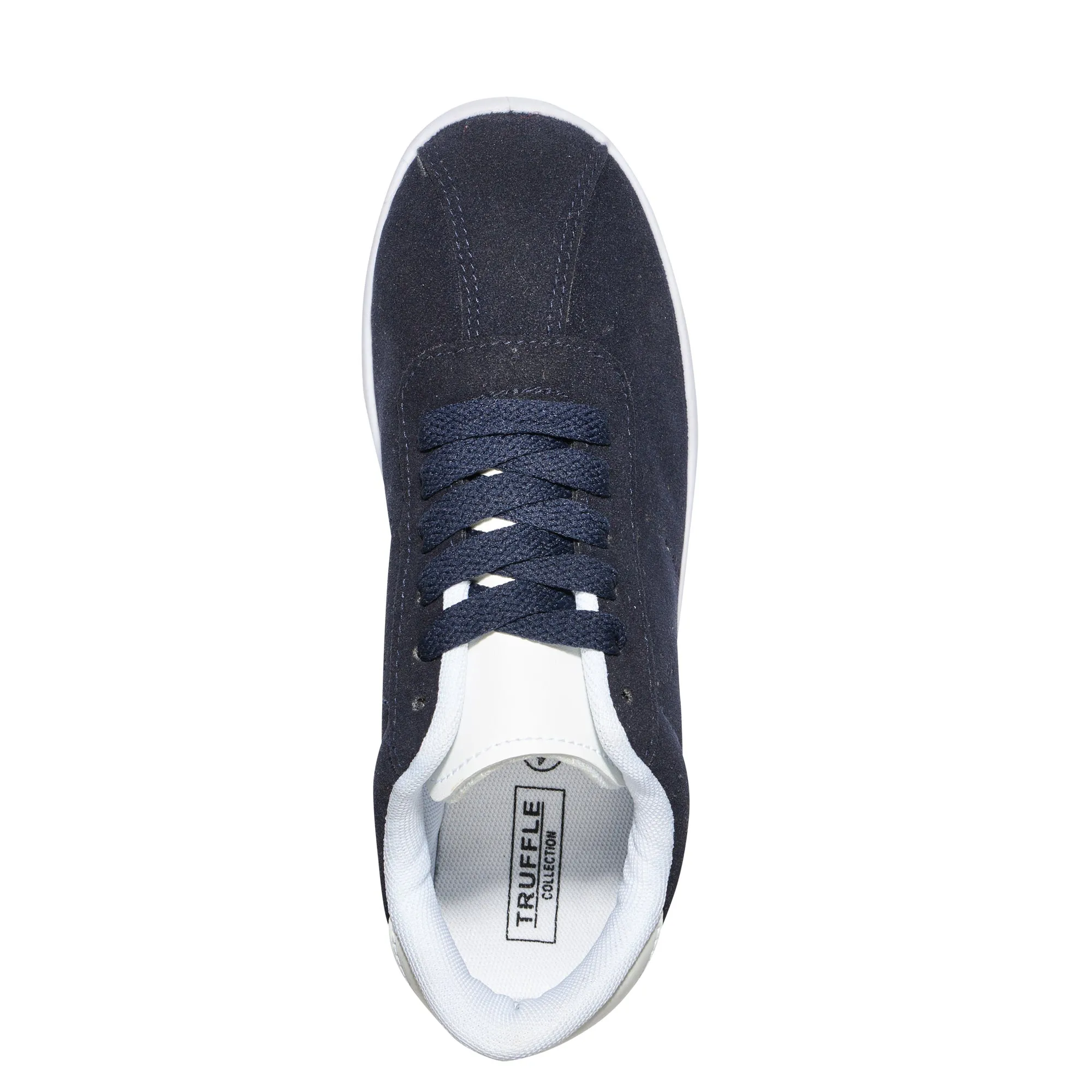 Navy Chunky Lace Up Trainer