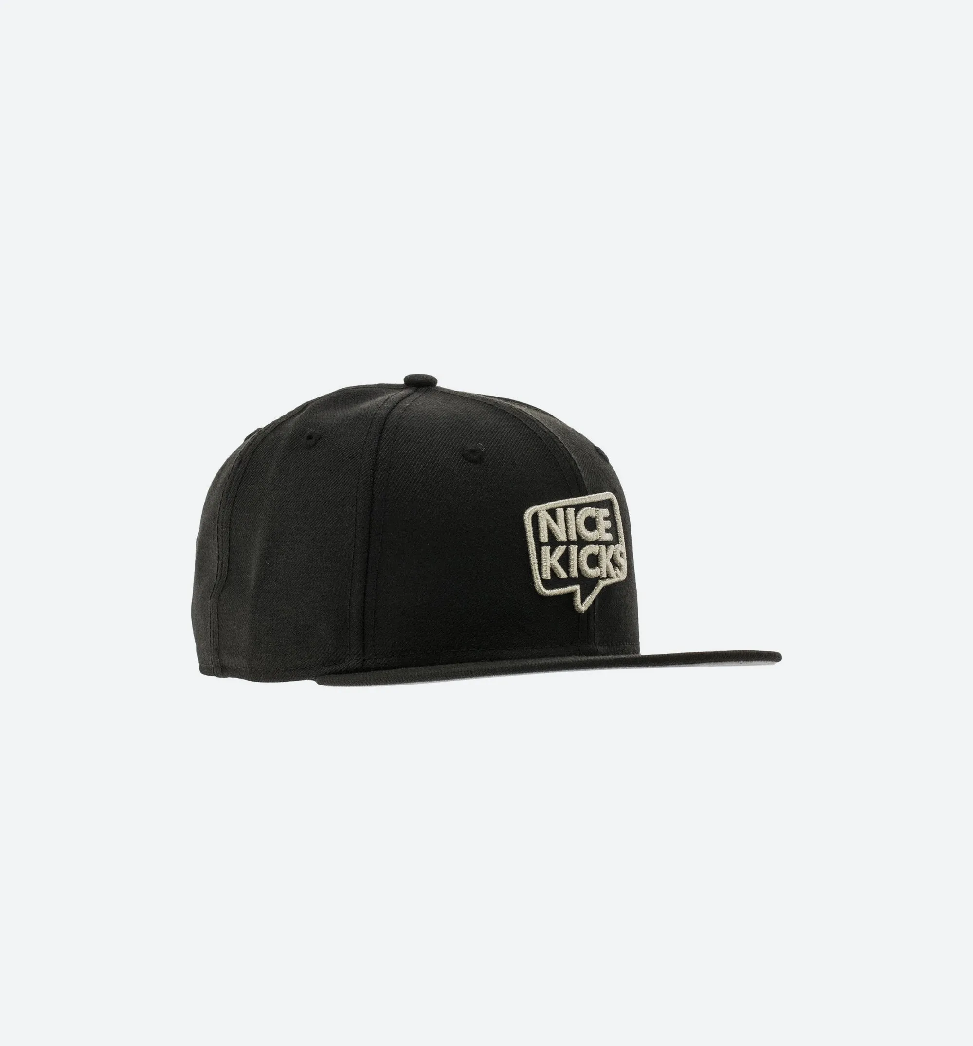 New Era X Nice Kicks 9Fifty Snapback Hat - Black/Silver