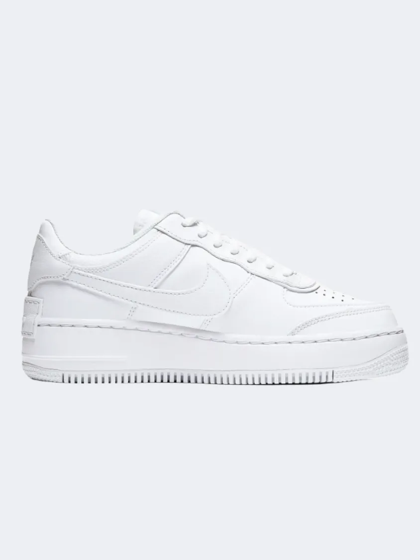 Nike Air Force 1 Shadow Women Lifestyle Shoes White