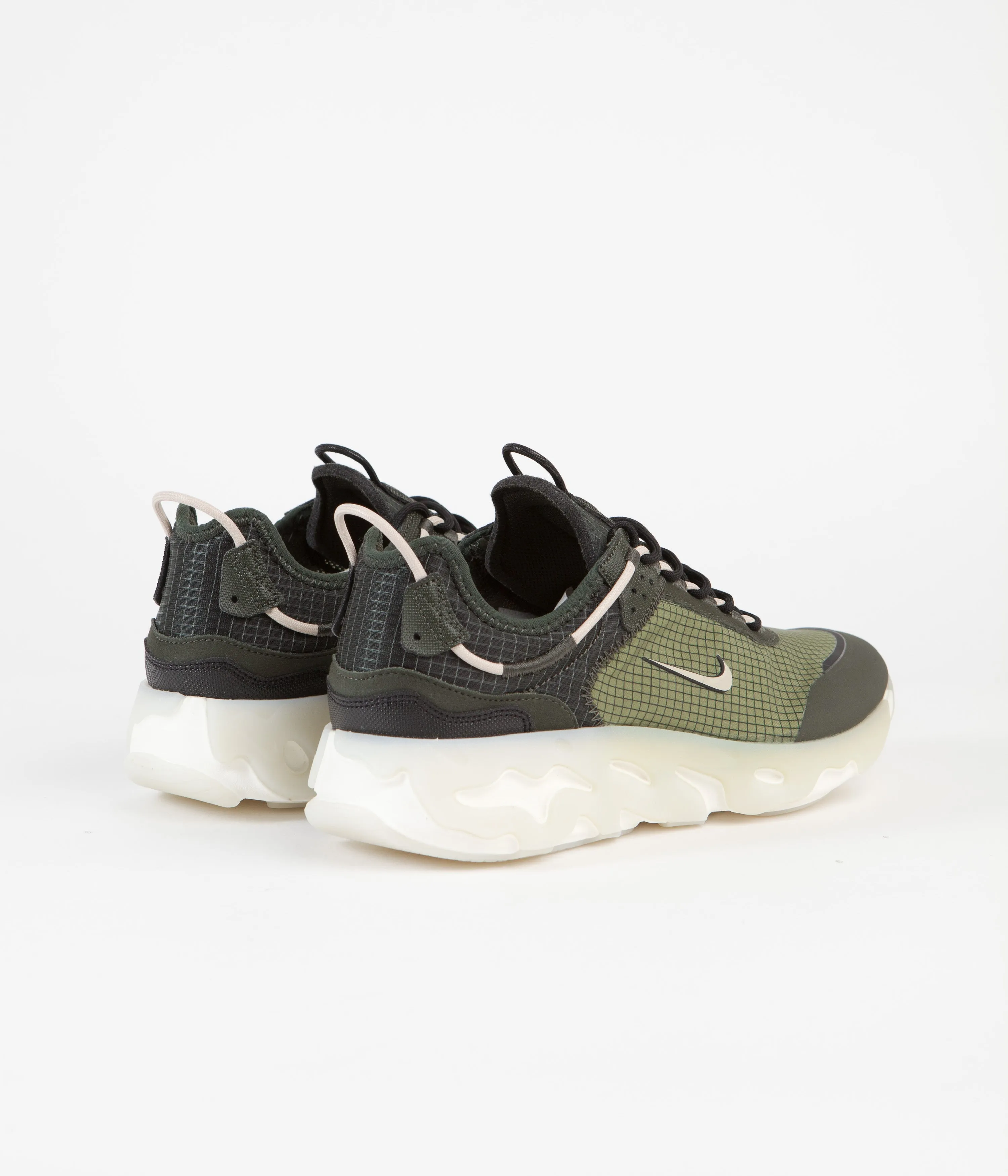 Nike React Live Shoes - Sequoia / Rattan - Black - Medium Olive