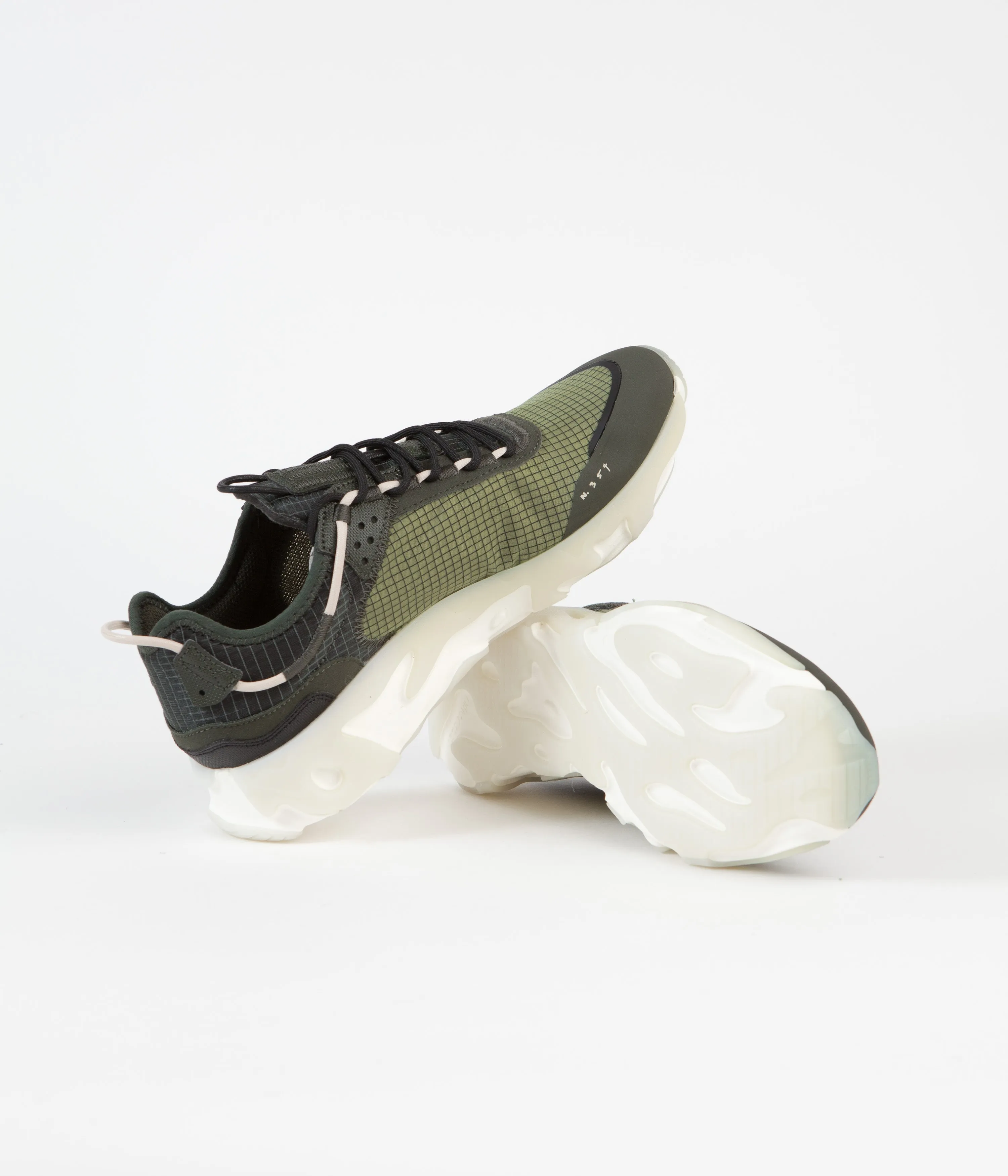 Nike React Live Shoes - Sequoia / Rattan - Black - Medium Olive