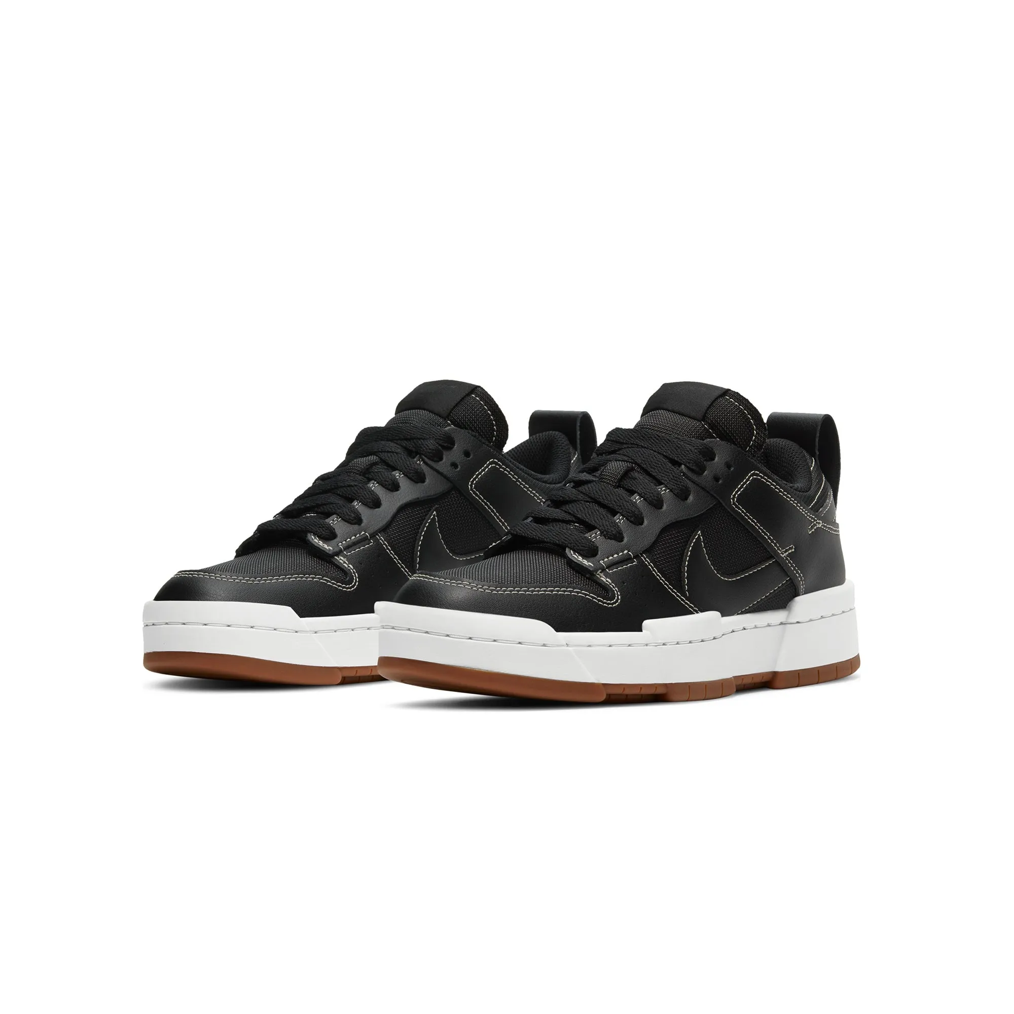 Nike Womens Dunk Low Disrupt 'Black Gum' Shoes