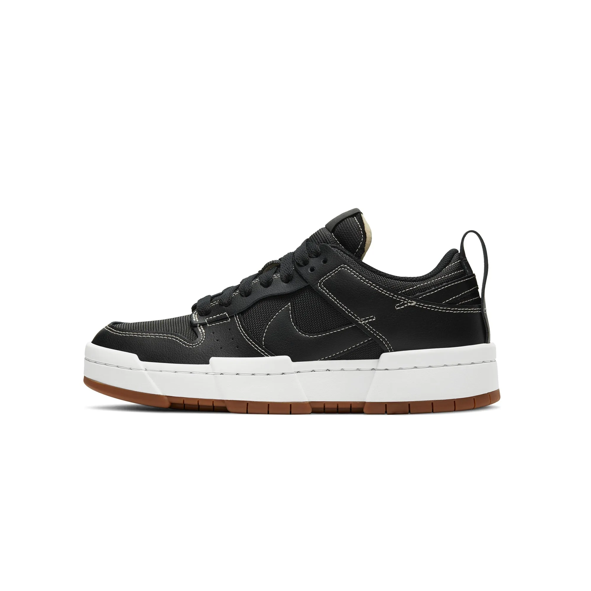 Nike Womens Dunk Low Disrupt 'Black Gum' Shoes