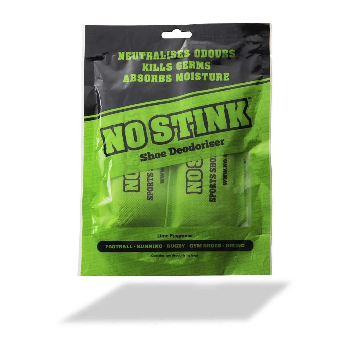 No Stink Sports Shoe Deodouriser Green