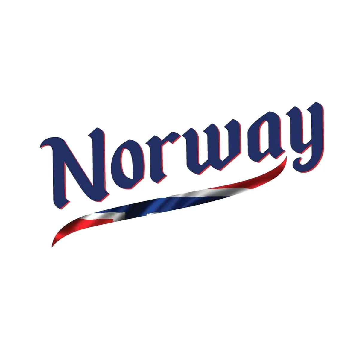 Norway Script World Cup 2019 Printed Tee