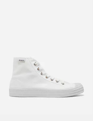 Novesta Star Dribble Hi Trainers (Canvas) - White