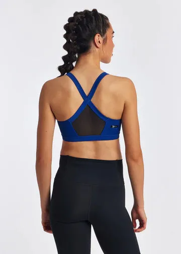 Oiselle | Hi Twenty Bra | Women's | Deep Blue