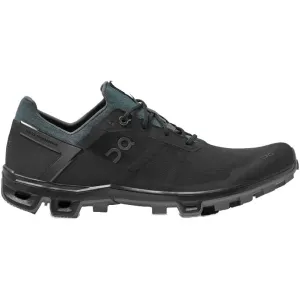 On Women's Cloudventure Peak Trail Running Shoes Black / Rock