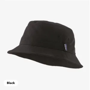 Patagonia Black Wavefarer Bucket Hat