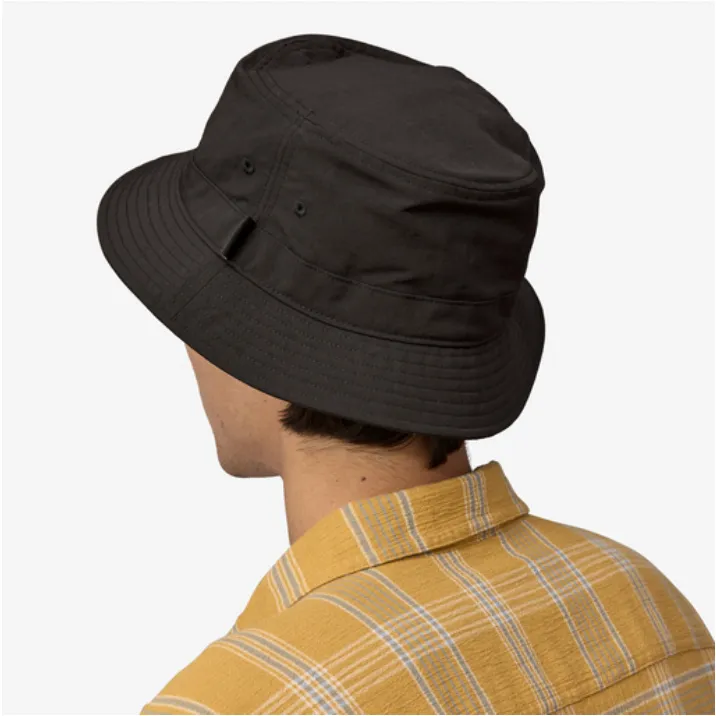 Patagonia Black Wavefarer Bucket Hat