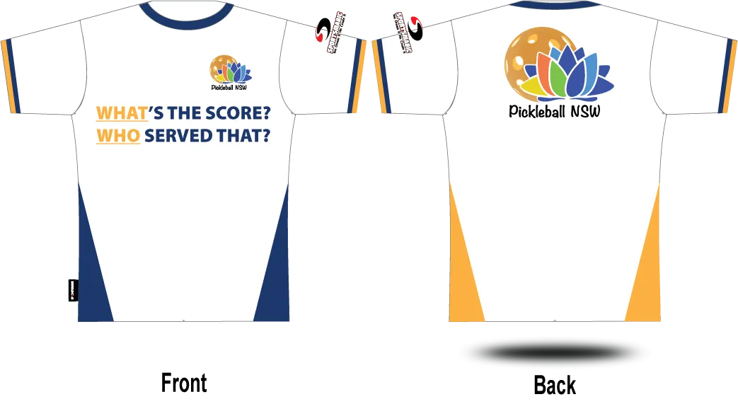 PICKLEBALL NSW - What's The Score? Tee