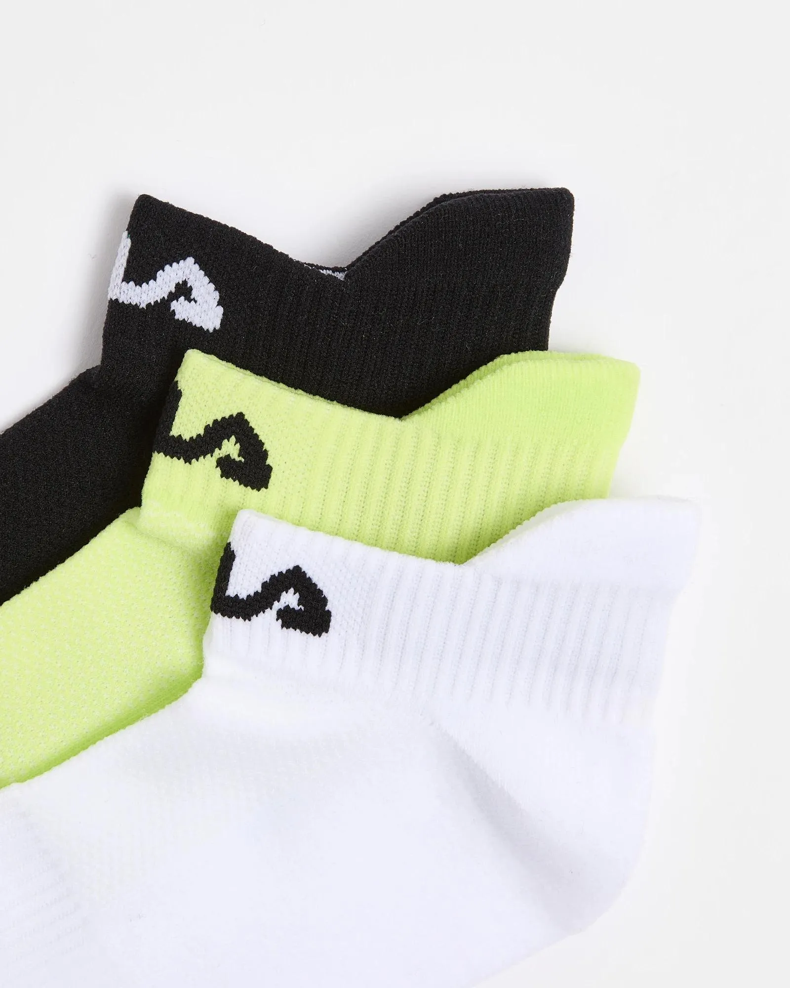 popular  3 Pack Sports Ped Socks - Fila