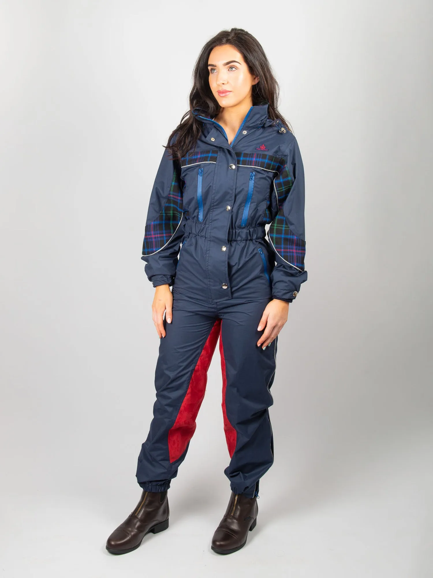 PRIDE OF WALES TARTAN Lightweight Posh Muckerz® Ladies Coveralls