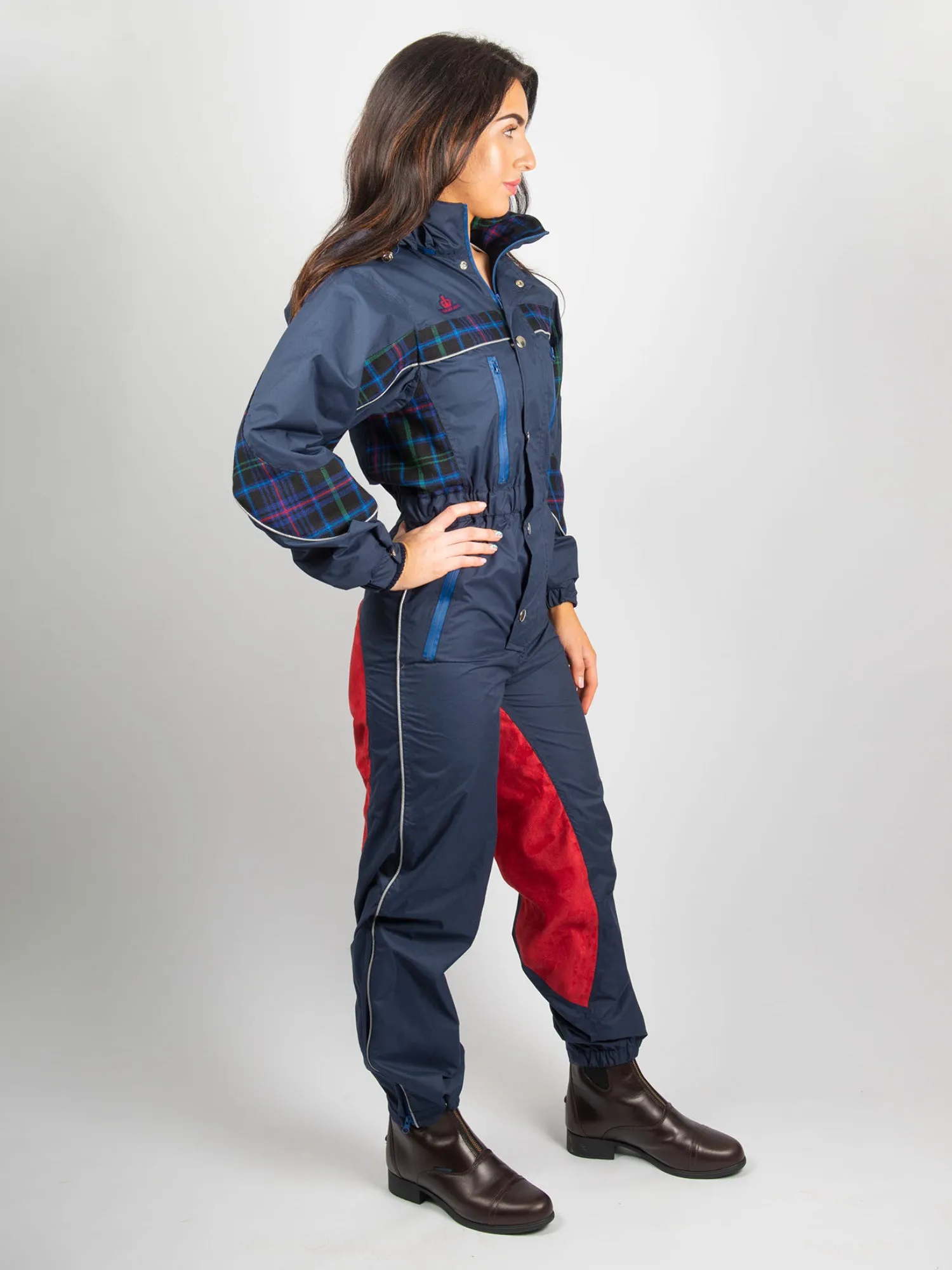 PRIDE OF WALES TARTAN Lightweight Posh Muckerz® Ladies Coveralls