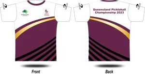 QUEENSLAND PICKLEBALL - 2023 Championship Tee A