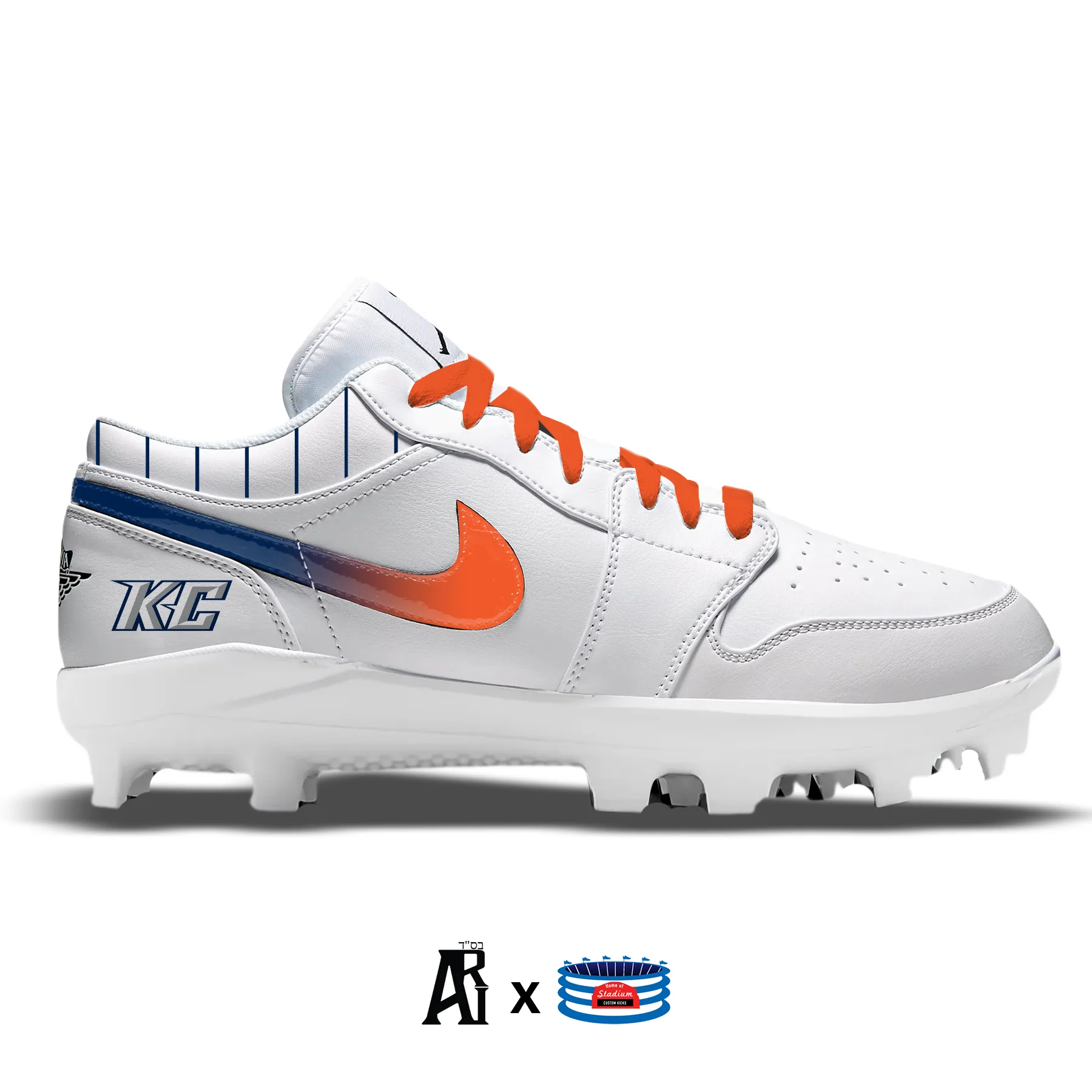 "Keystone College Home" Jordan 1 Retro Cleats