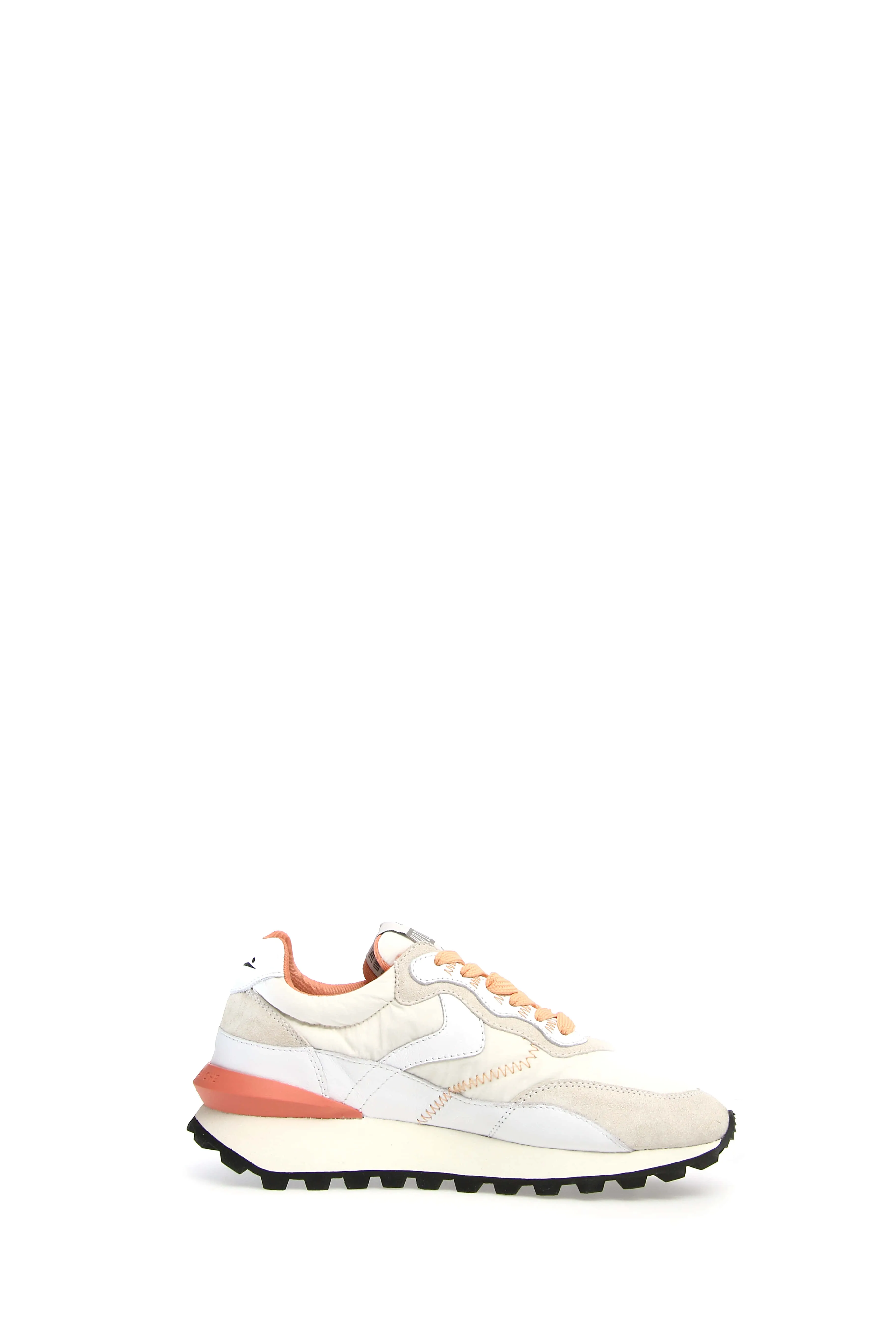 Qwark Hype Suede Off White Chunky Sneakers