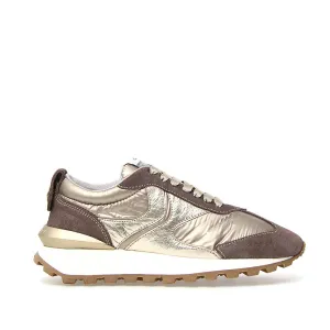 Qwark Woman Taupe Platinum Chunky Sneakers