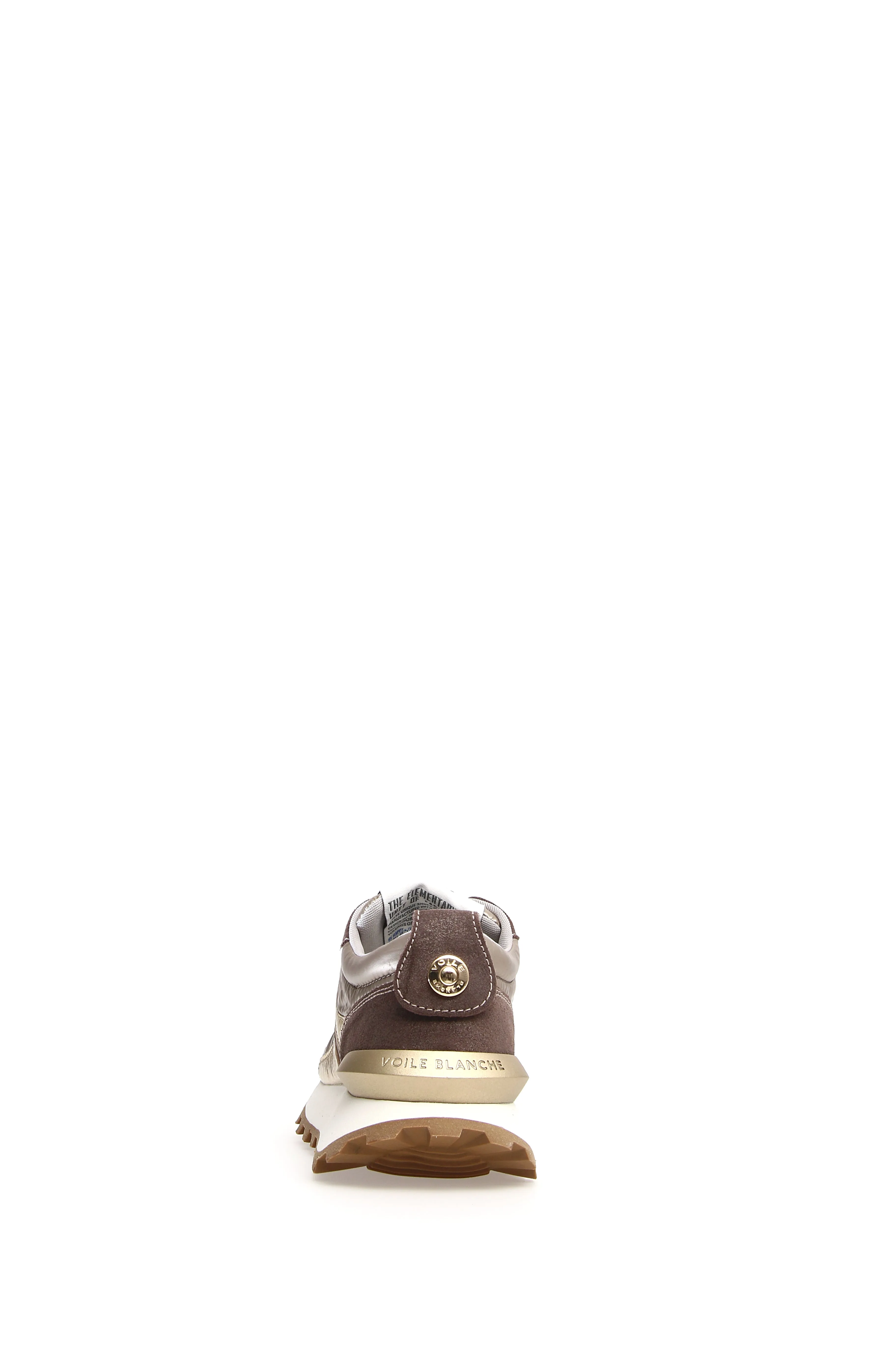 Qwark Woman Taupe Platinum Chunky Sneakers