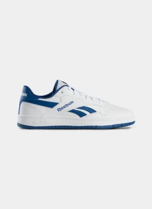 REEBOK MEN'S BB1000 WHITE/BLUE SNEAKER SHOES