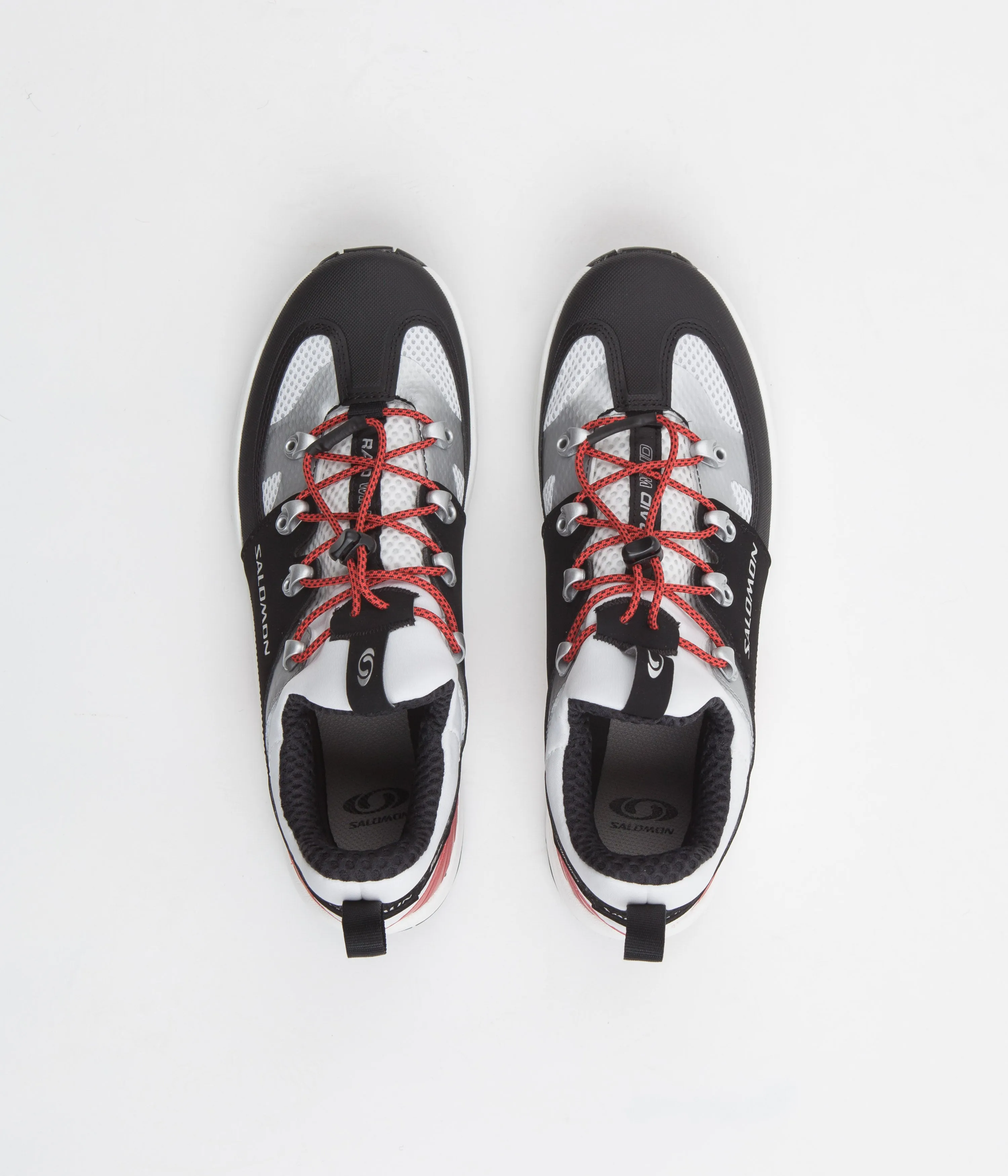 Salomon Raid Wind Shoes - White / Black / Goji Berry