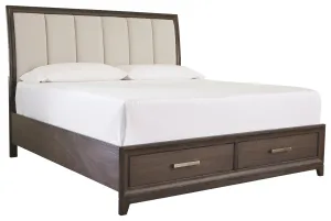 Signature Design by Ashley Brueban Queen Panel Bed with 2 Storage Drawers