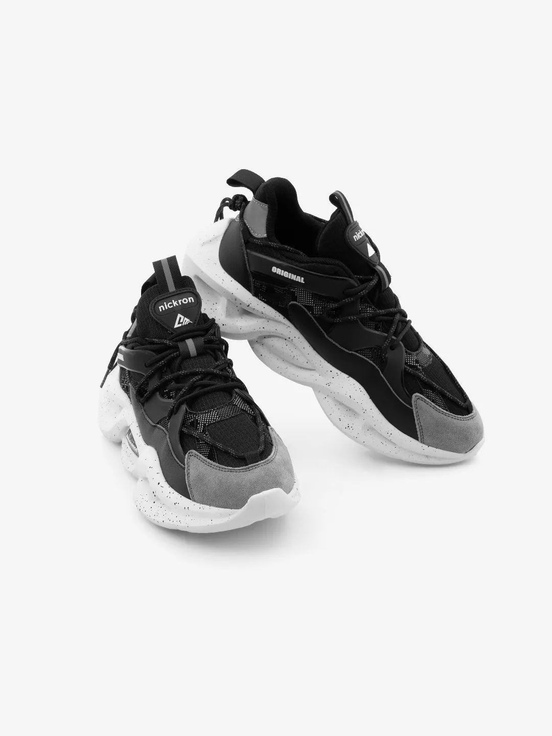 Singalmaha Blackmate Pro Chunky Sole Designer Premium Sneakers