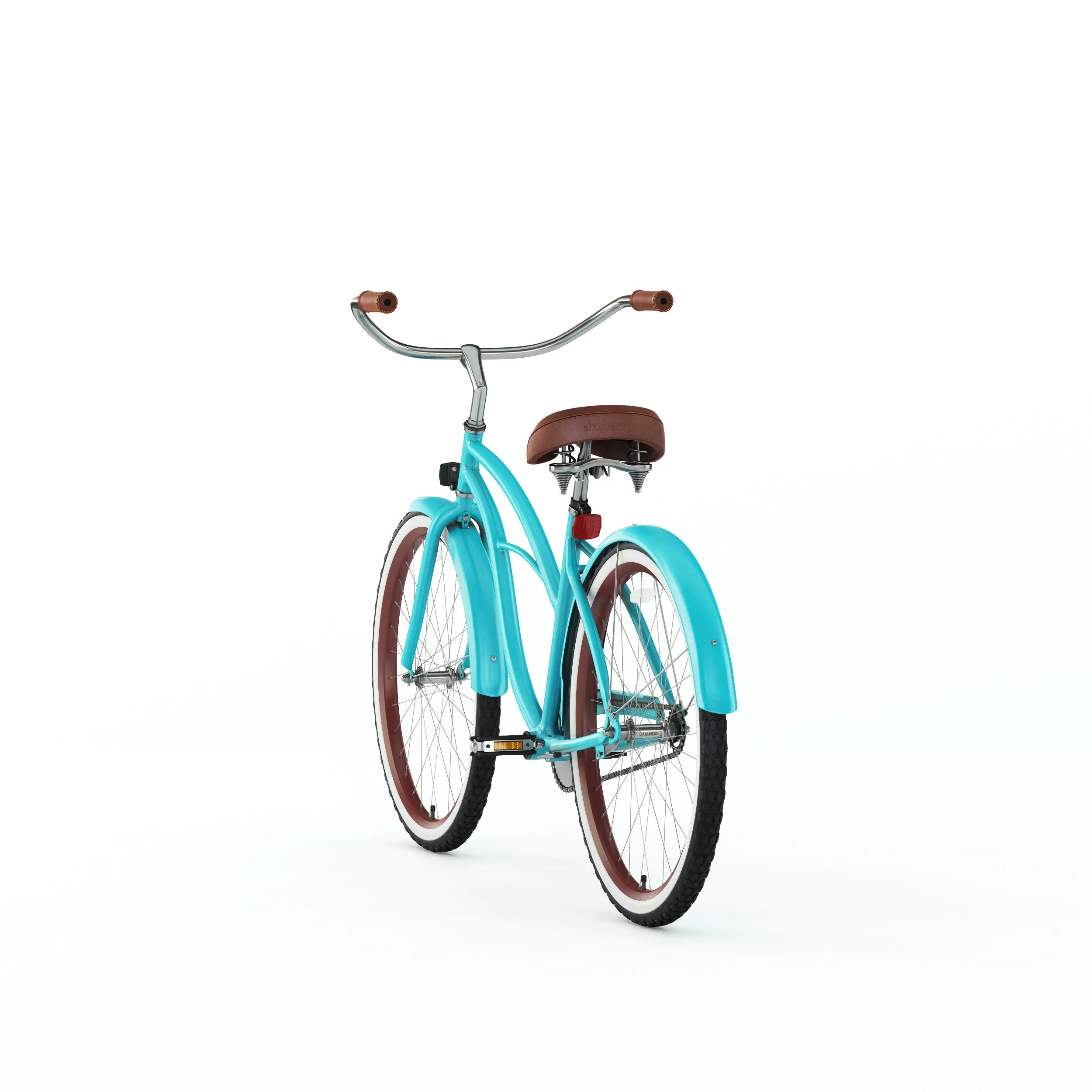 sixthreezero Teal Women's 26" 21 Speed Beach Cruiser Bicycle